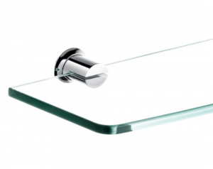 ALLURE GOLD GLASS SHELF